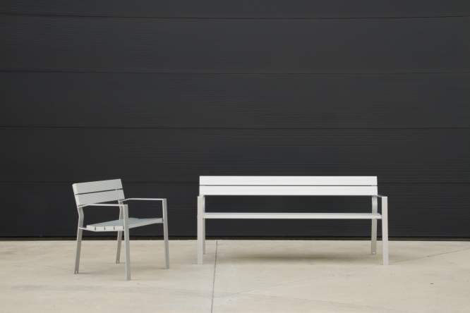 Design zitbank Harpo® 175 ALU