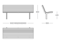 Design stoel Axis 180 FSC (zonder armleuningen)