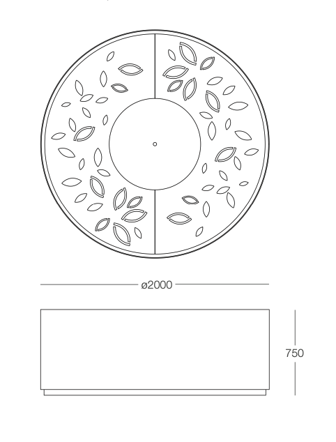 Design plantenbak Khor 200®