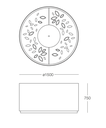 Design plantenbak Khor 150®