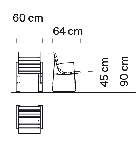 Design stoel Bilateral®