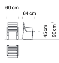 Design stoel Bilateral®