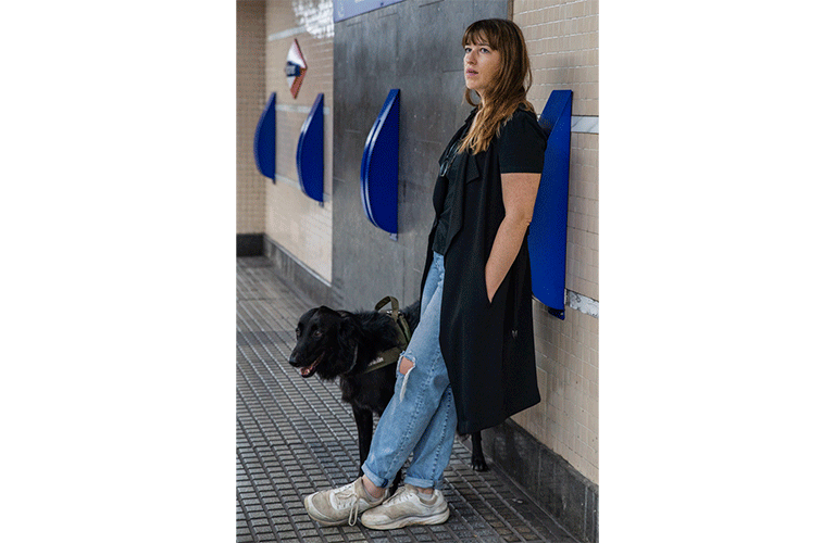 Design rug steun element 25° Grados