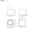 Design plantenbak Catherine Jardinera ® 1240L