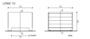 Design plantenbak Urbe Planter 140L®