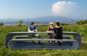 Design Tafel Grasshopper Mesa ® Zacht gepolijst