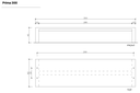 Design zitbank Prima 300 ®