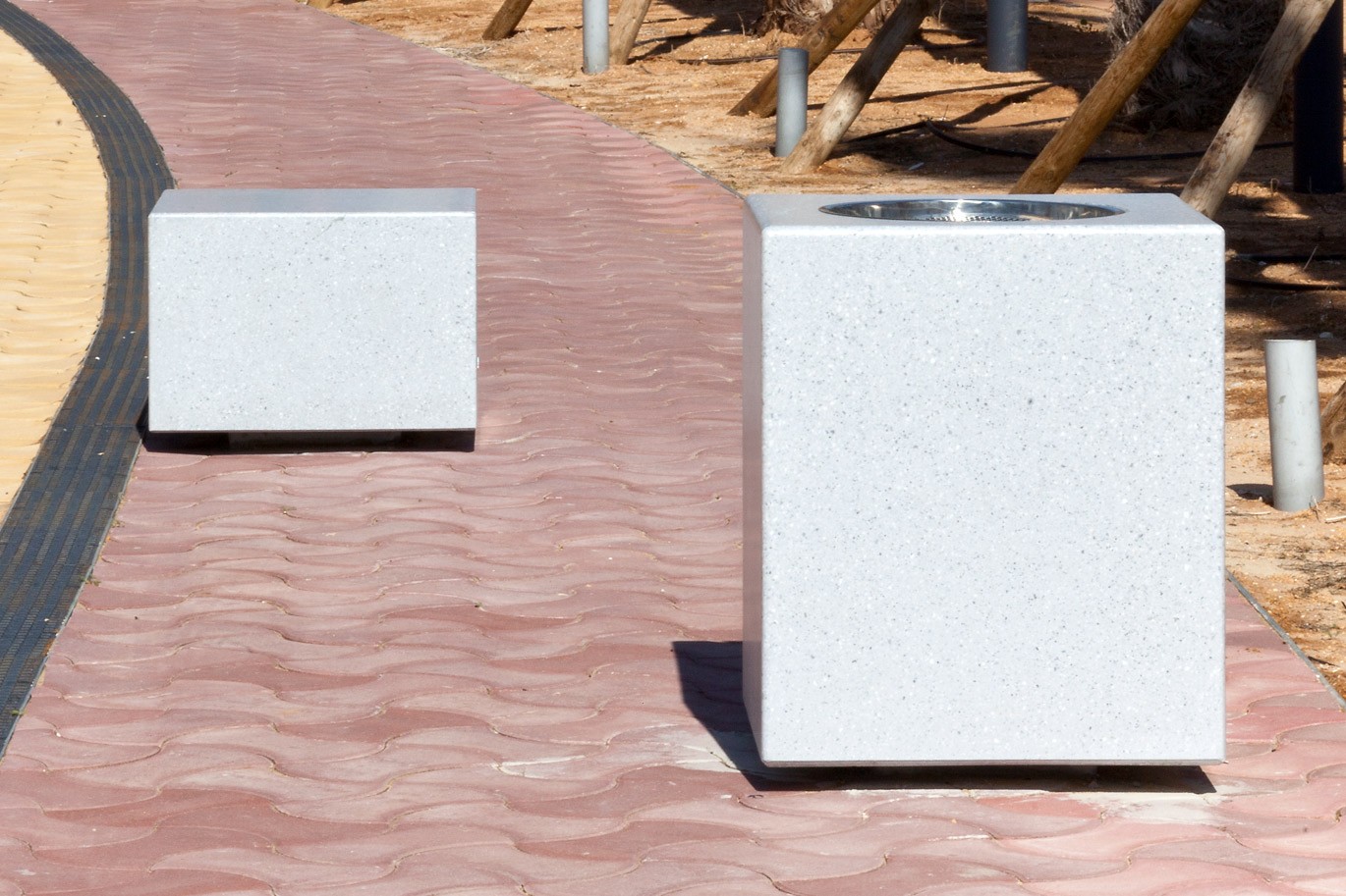 Design zitbank Sócrates Cubo ® (gepolijst)