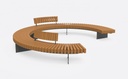 Design zitelement Trave Round 270° ®