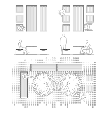 Design stoel Marina Taburete ®