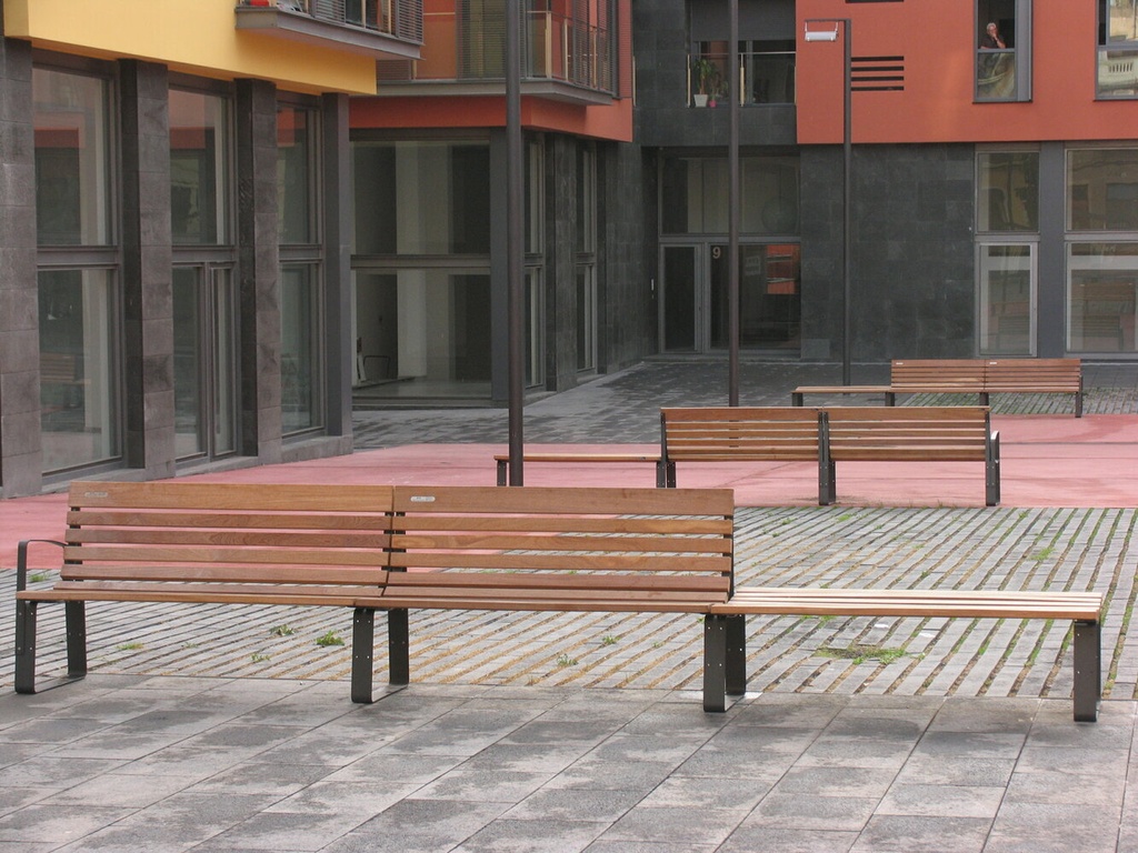 Modulaire  design zitbank Bilateral® 2 modules met rug
