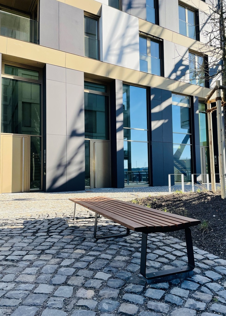 Modulaire  design zitbank Bilateral® 2 modules zonder rug