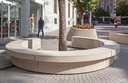Modulaire design zitbank Comú Convex Derecha ®