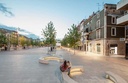 Modulaire design zitbank Comú Convex Derecha ®