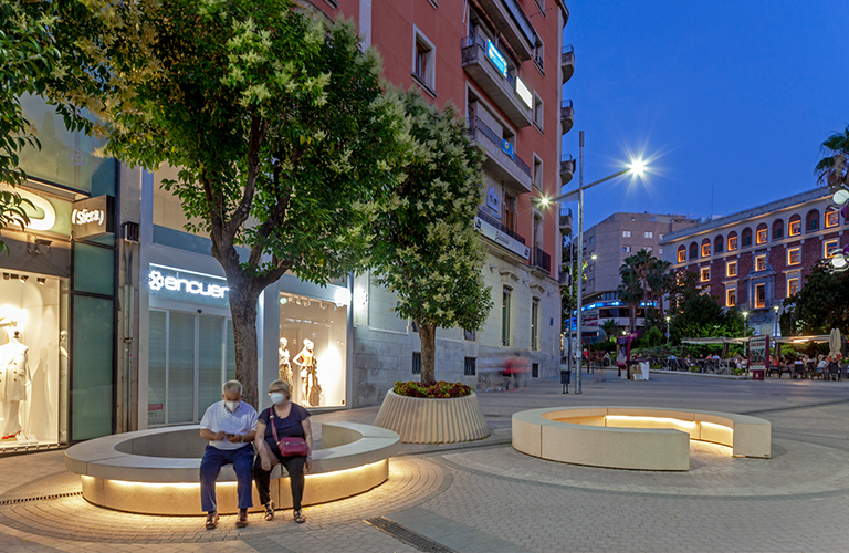 Modlaire design zitbank Comú Convex Izquierda ®