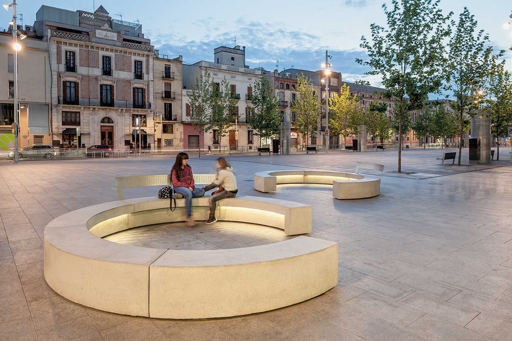 Modlaire design zitbank Comú Convex Izquierda ®