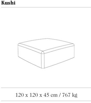 Design zitbank Kushi Banca  ®