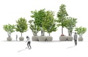 Design plantenbak Esfera G 2455L Jardinera ® Open