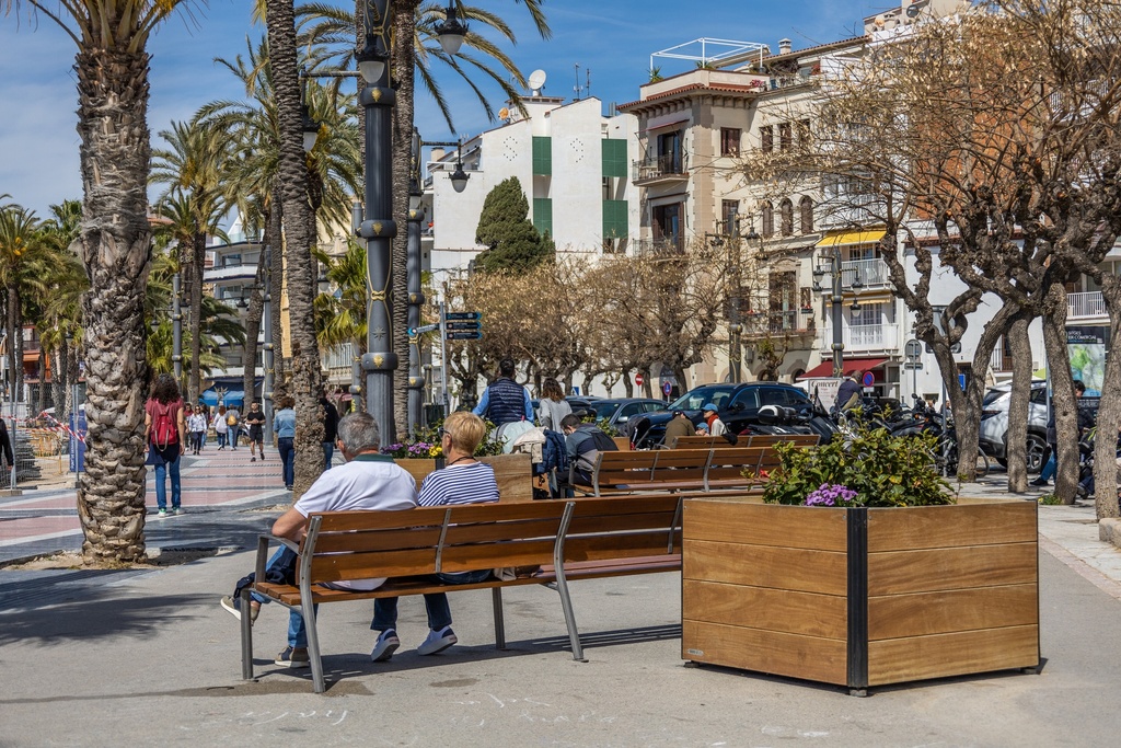 Design plantenbak Plaza 120