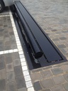 Anti-parkeerrail - verzinkbaar 3m