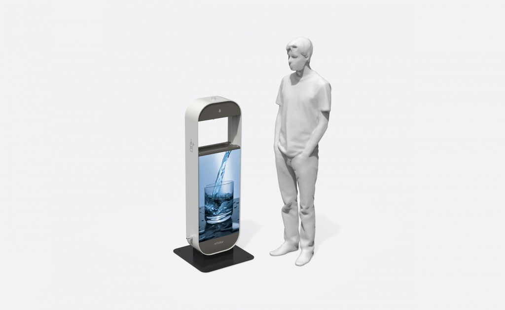 Design drinkwater fontein Hydra Refill Portátil