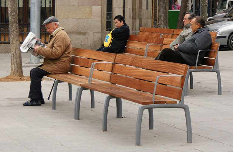 Design zitbank Kiwi 180 Banca ®