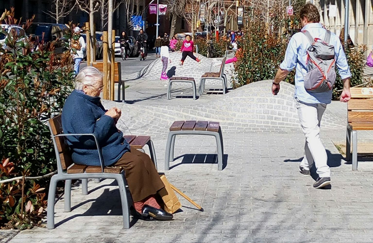 Design zitbank Kiwi 180 Banca ®