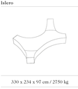 Design zitbank Islero ®