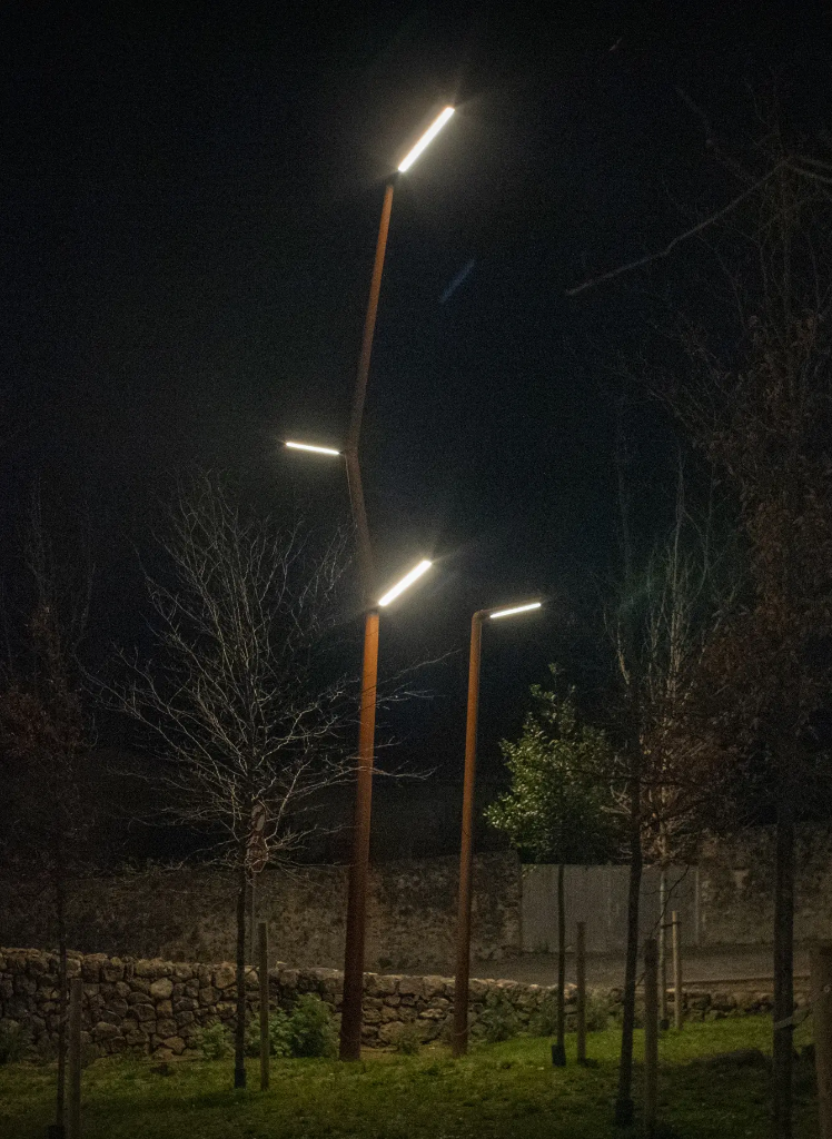 Design Lichtmast Branca P Cor-Ten ® 