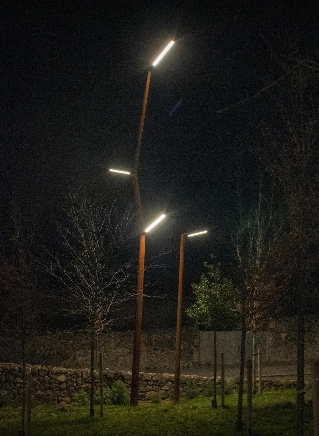 Design verlichting Branca P Cor-Ten ® 