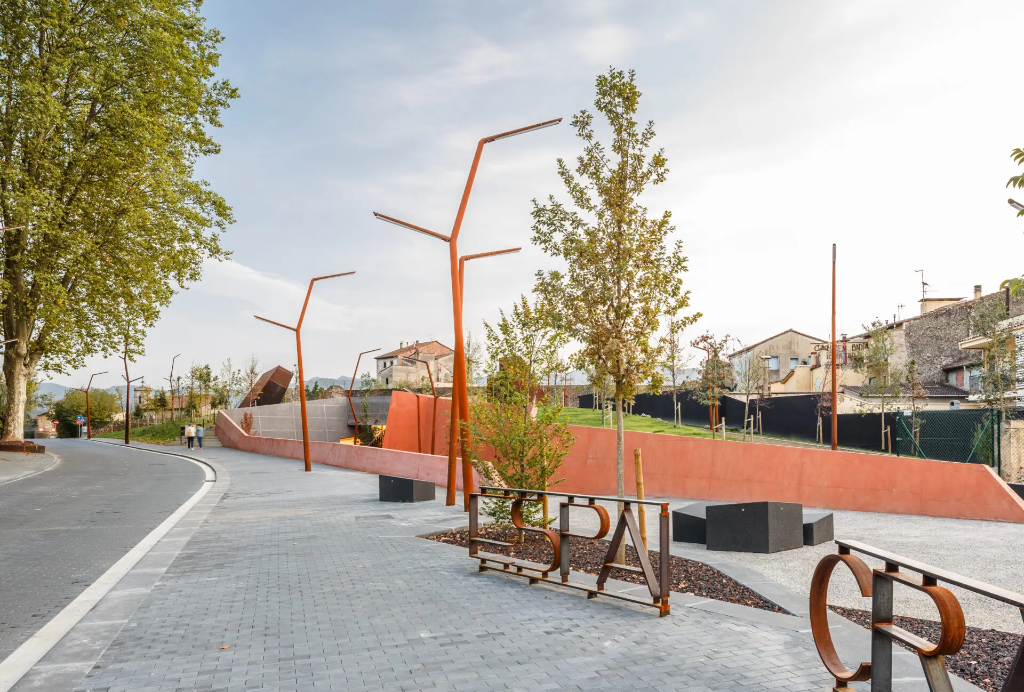 Design Lichtmast Branca P Cor-Ten ® 