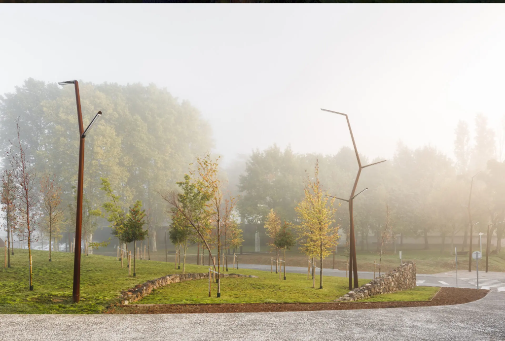 Design Lichtmast Branca P Cor-Ten ® 