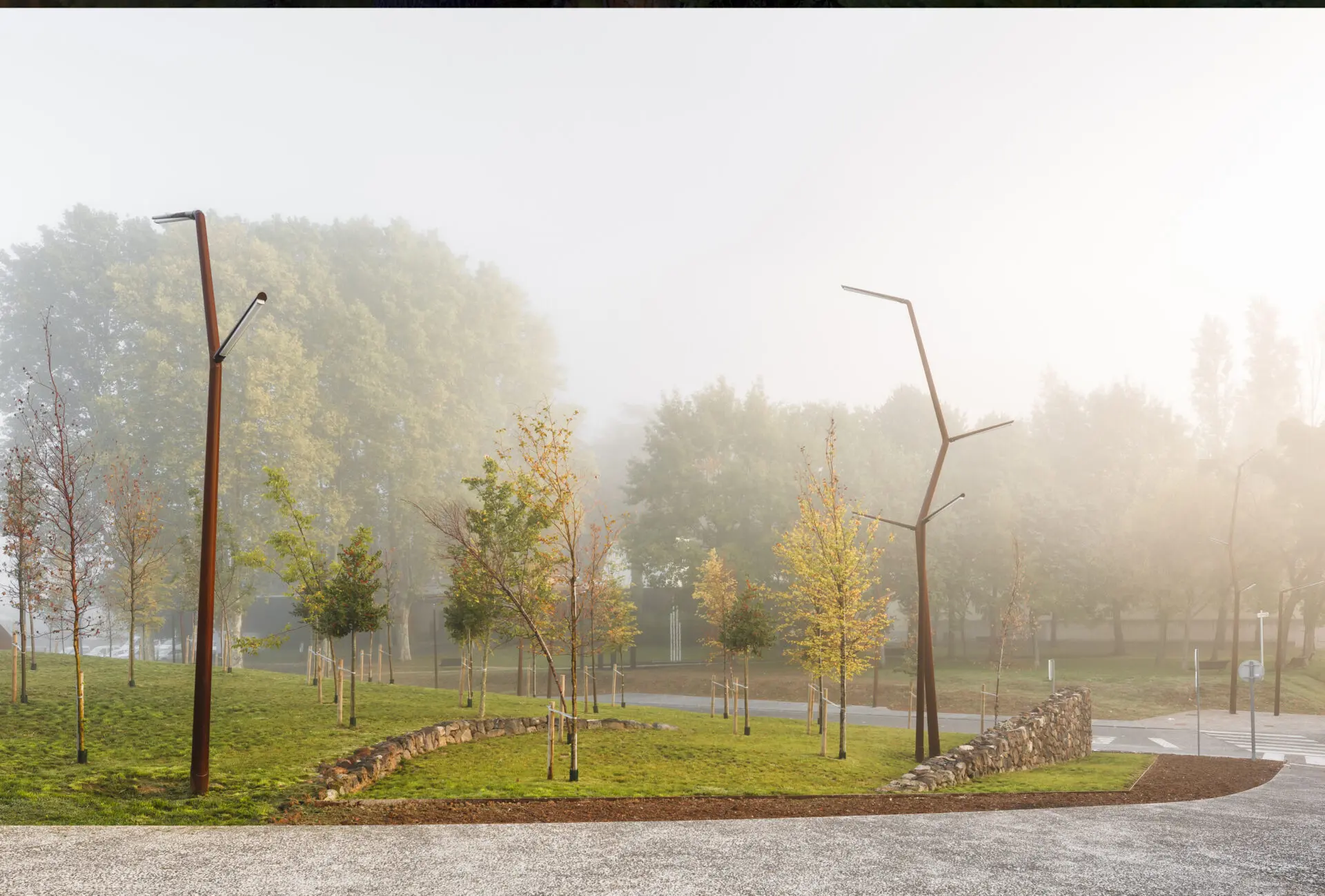 Design verlichting Branca P CorTen Effect ®