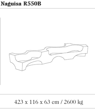 Design zitbank Naguisa R550 B ®