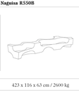 Design zitbank Naguisa R550 B ®