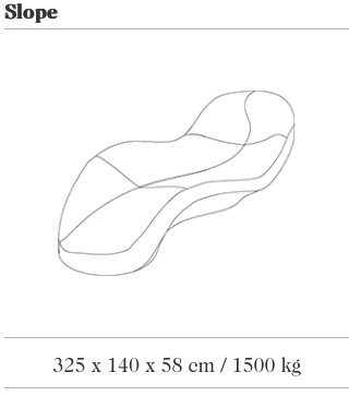 Design zitbank Slope ®