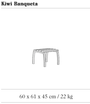 Design stoel Kiwi Banqueta ®