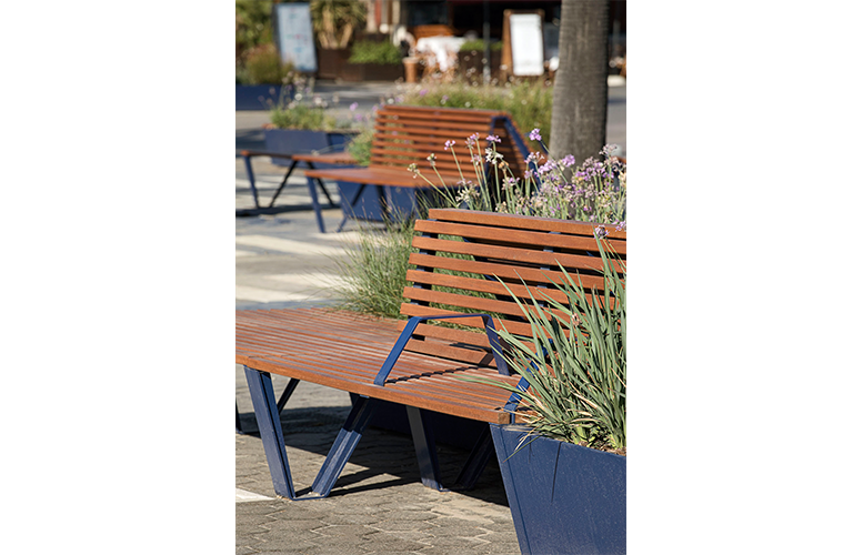 Design zitbank Lasai Chaise Longue ® 180