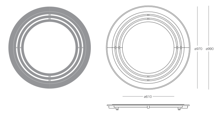 Design boomrooster Saturno 100 ©