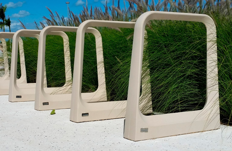 Design zitbank Comunitario 300® met rugleuning