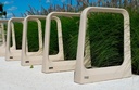 Design zitbank Comunitario 300® met rugleuning