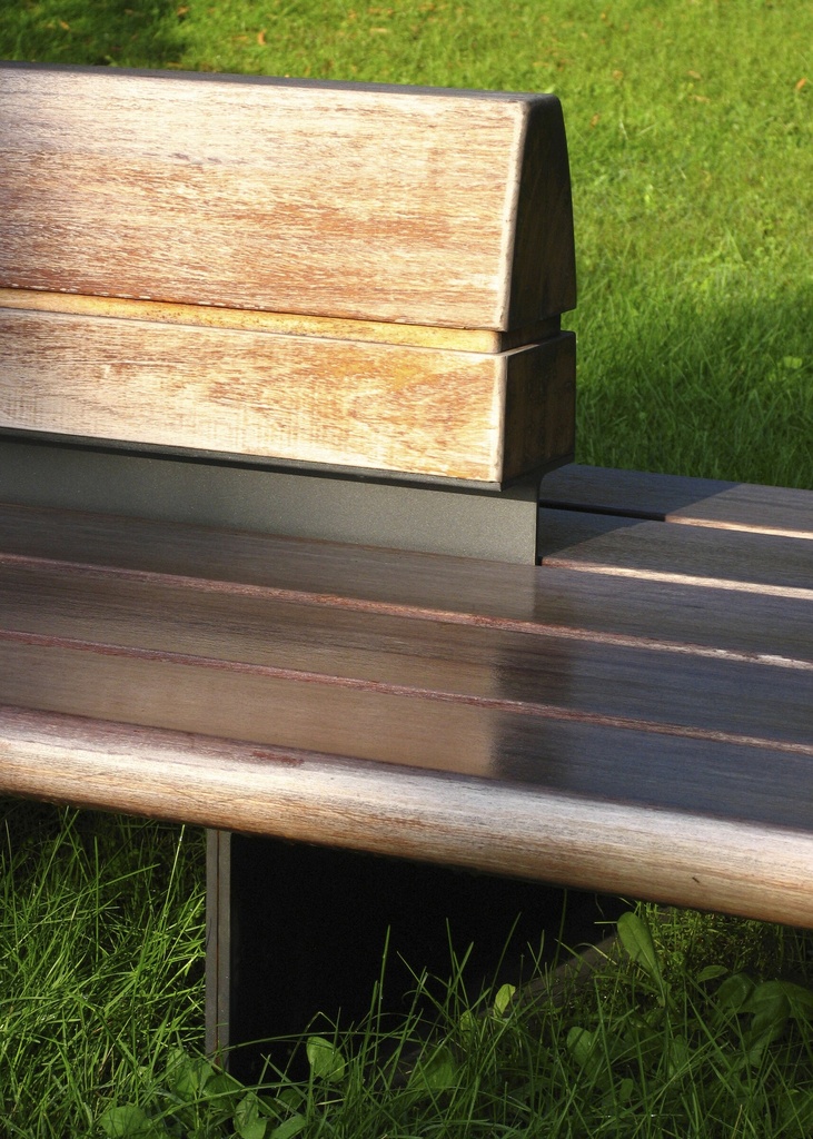 Design zitbank Comunitario 300® met rugleuning
