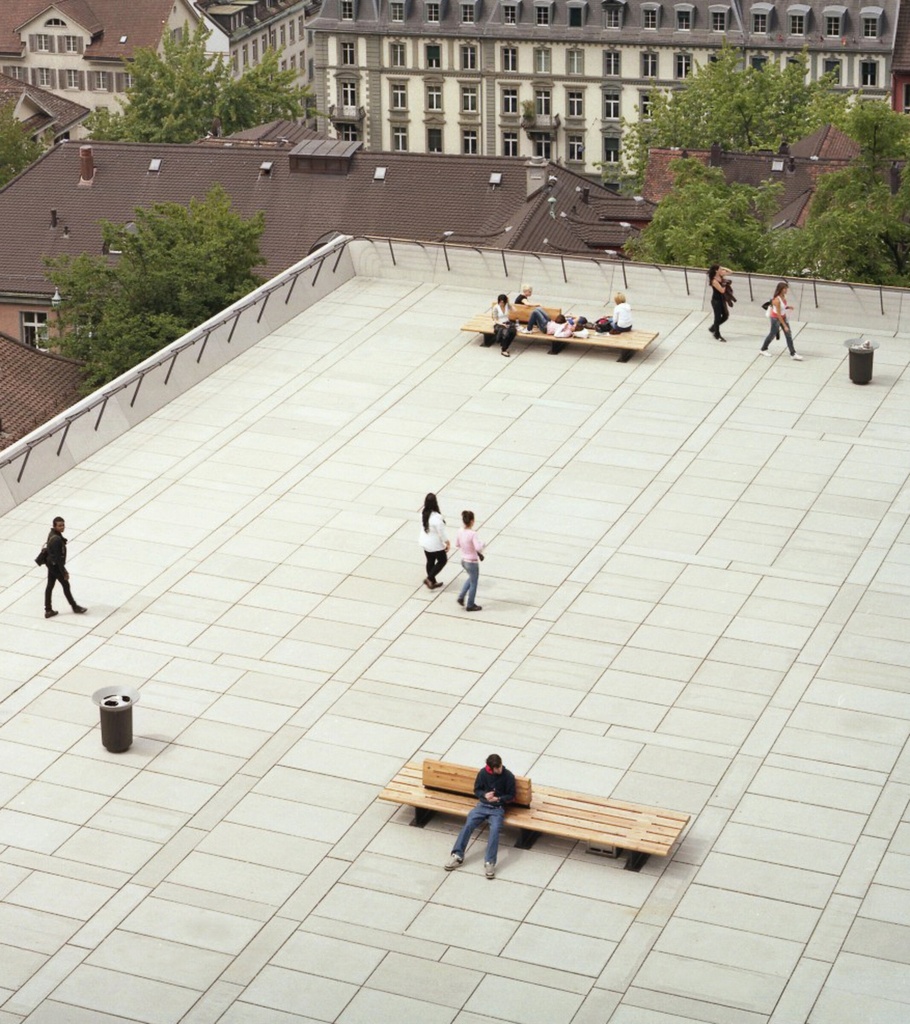 Design zitbank Comunitario 400® met rugleuning