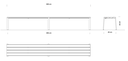 Design zitbank Harpo Banqueta 300® FSC