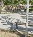 Modular design bench Bilateral® 1 module without backrest