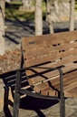 Modular design bench Bilateral® 1 module with backrest