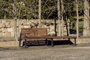 Modular design bench Bilateral® 2 modules (1with backrest / 1 without backrest)
