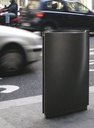 Poubelle design Fontana® sans couvercle