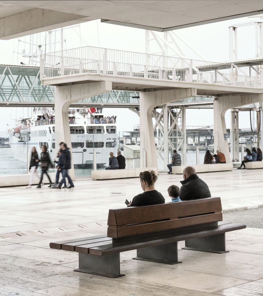 Design bench Comunitario Respaldo 300 ®