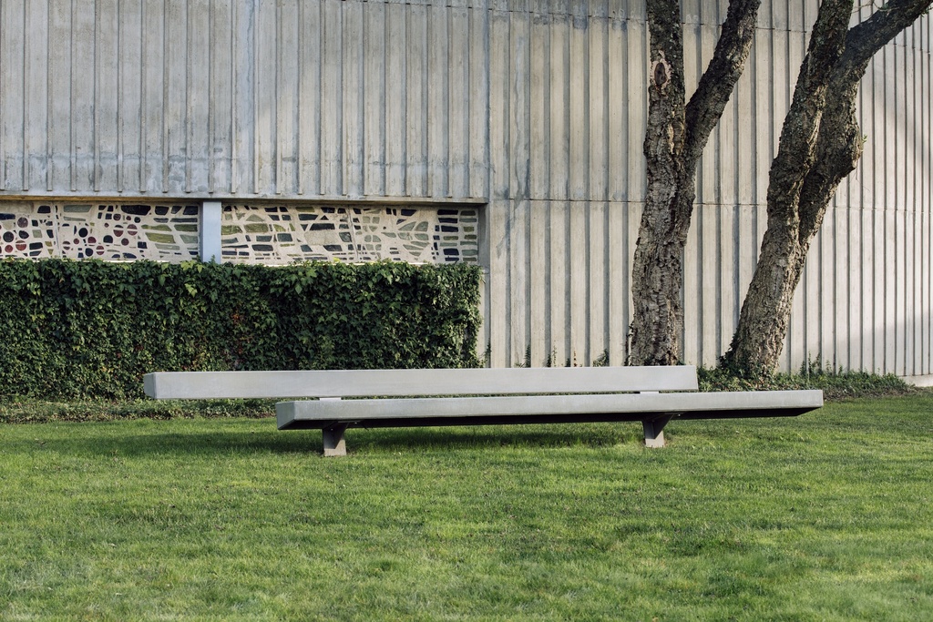 Design zitbank Trapecio UHPC Grijs